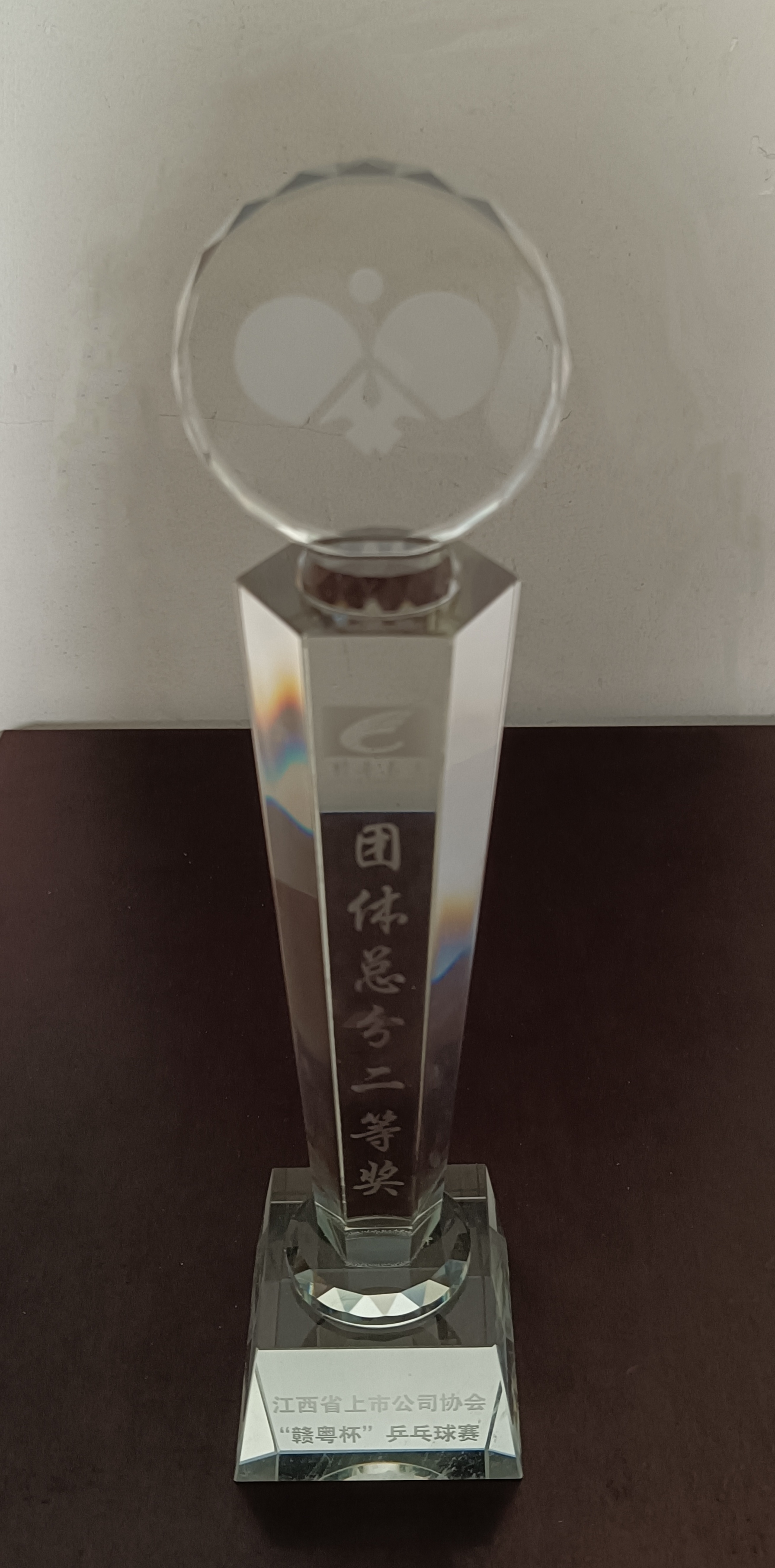 團(tuán)體二等獎獎杯